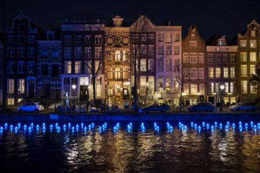 Ilumincación Amsterdam Light Festival 2016. Fuente DiarioDesign