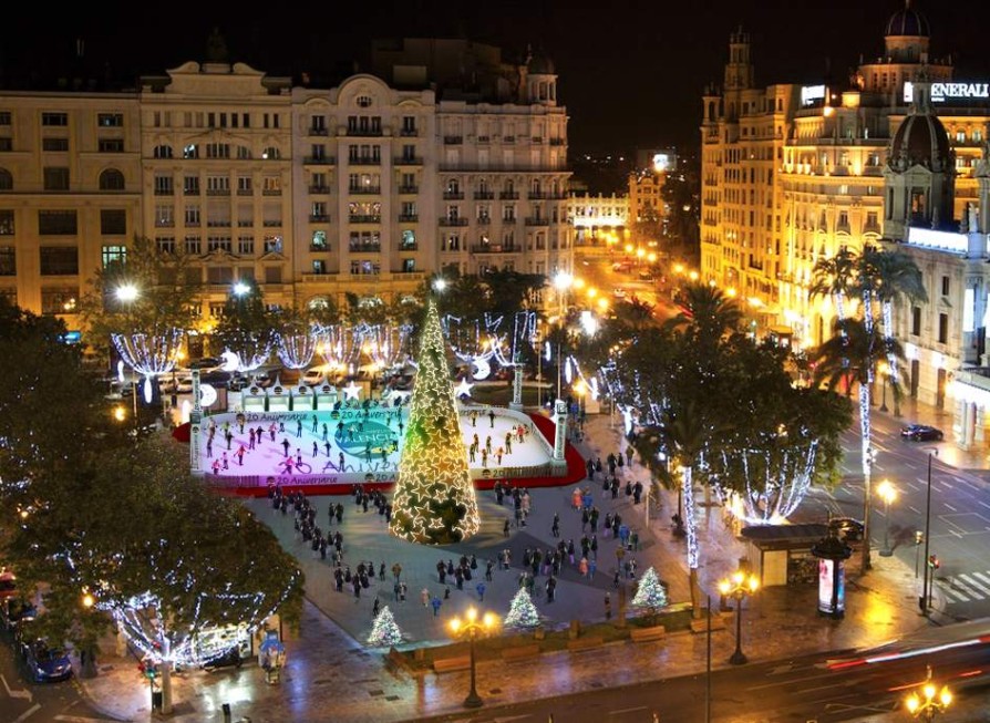 Iluminación navidad Valencia 2015