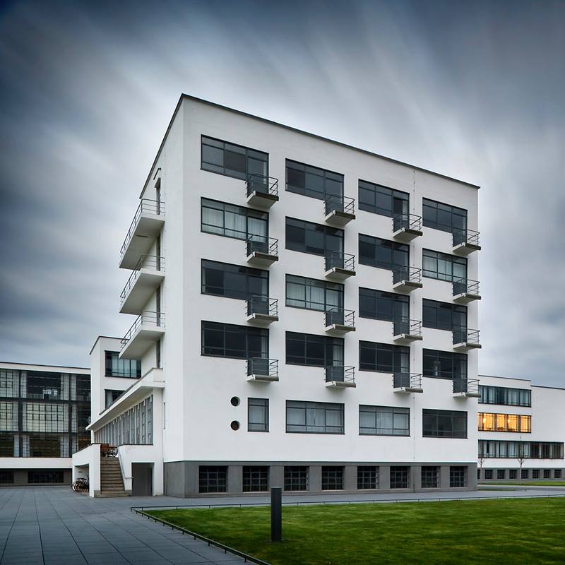 Residencia estudiantes Bauhaus en Dessau Alemania