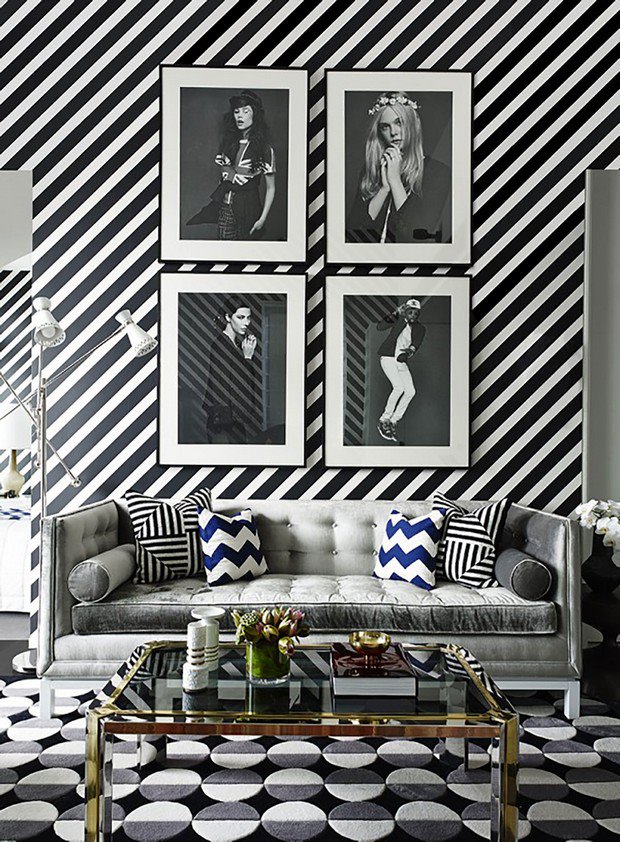 diseño-maximalista-interior-salon-blanco-negro