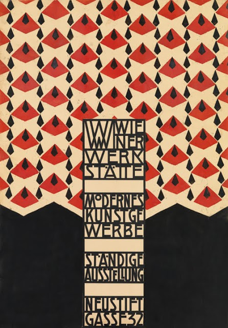 cartel-diseño-Talleres vieneses-Wiener Werkstätte